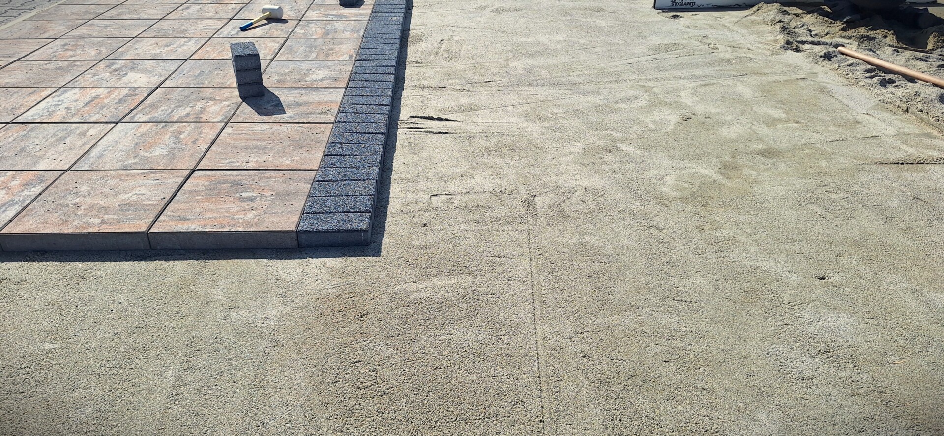 Greșeli frecvente la montajul pavajului